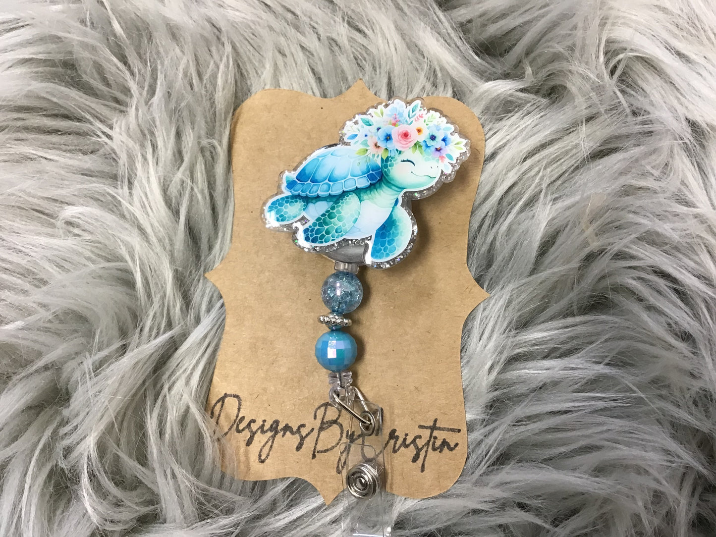 Turtle Badge Clip