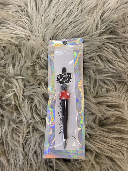 Spooky babe pen