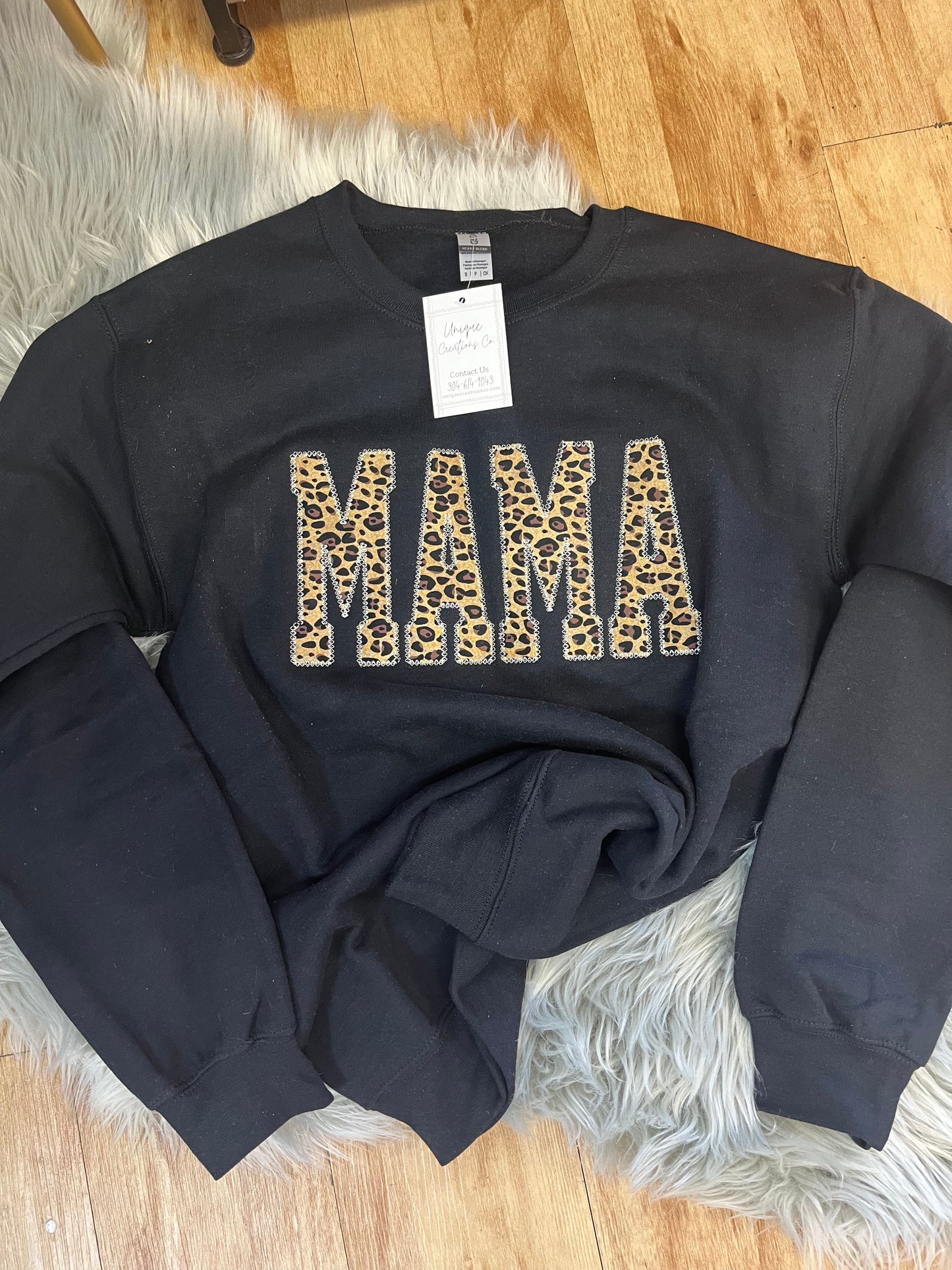 Cheetah Mama Crewneck