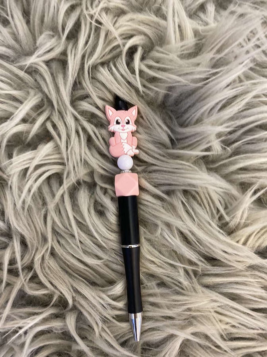 Pink fox pen