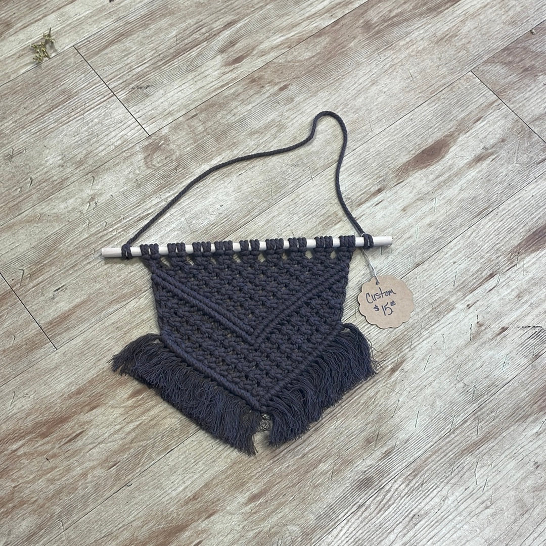 Macrame Wall Hanger Brown