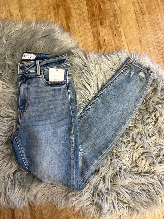 Ms. Cello High Rise Skinny Jeans