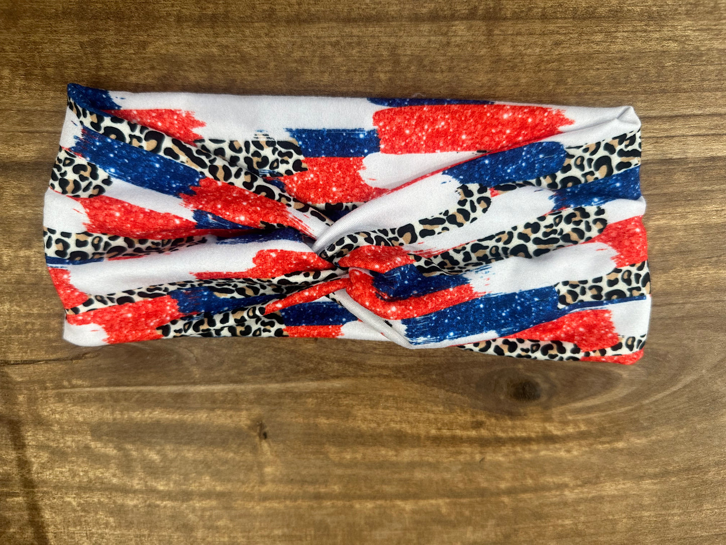 Cheeta 4th of July Headband