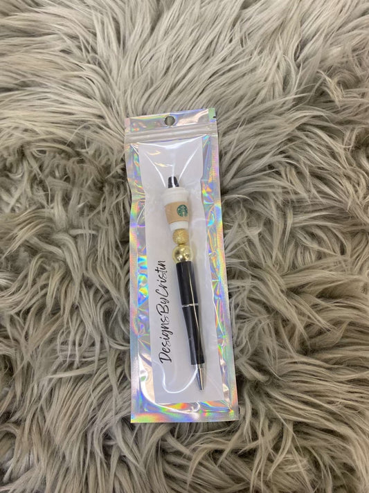 Gold latte pen