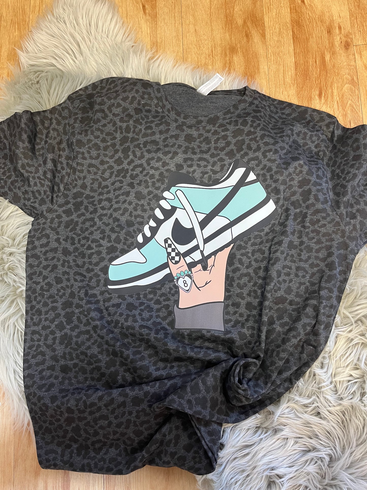 Blue Shoe Tee