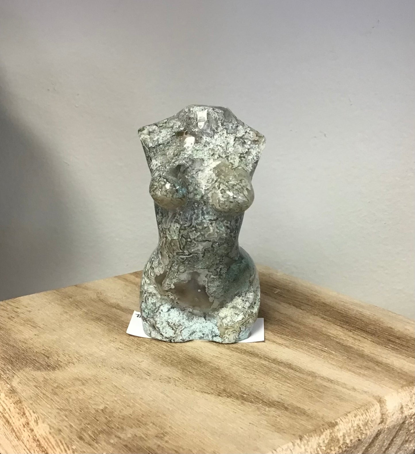 Moss Agate torso #23169