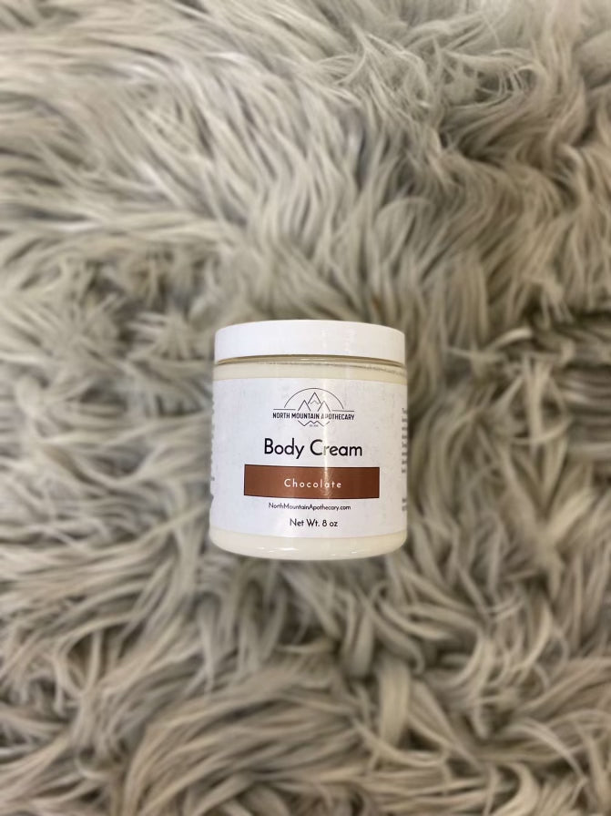 Chocolate body cream