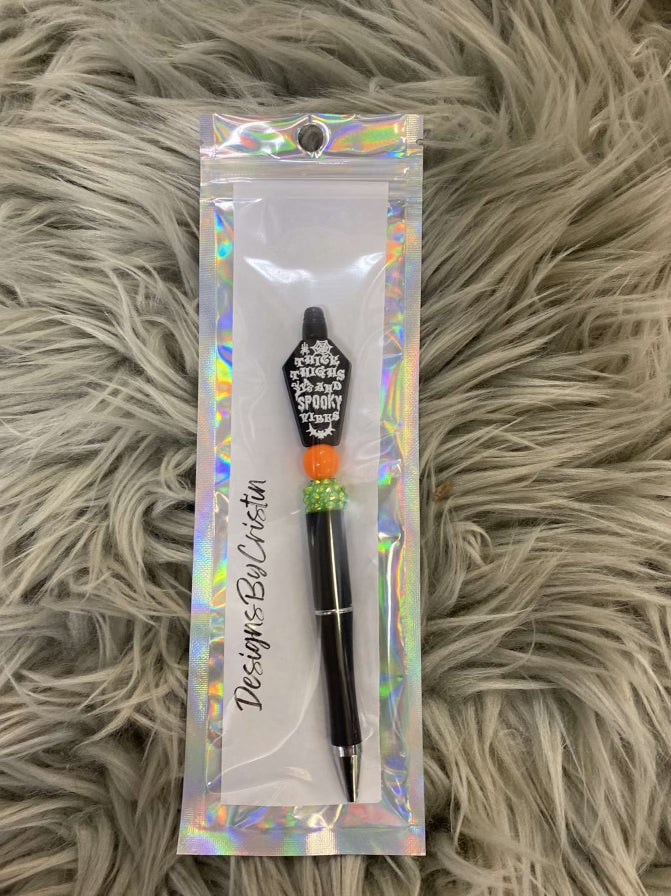 Thick thighs and spooky vibes pen