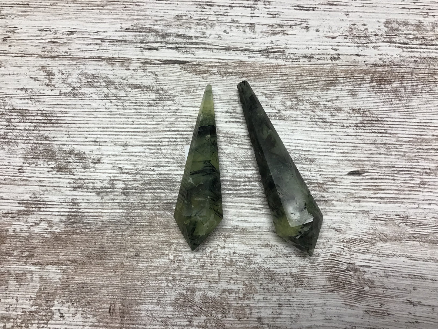 Prehnite Epidote  wand