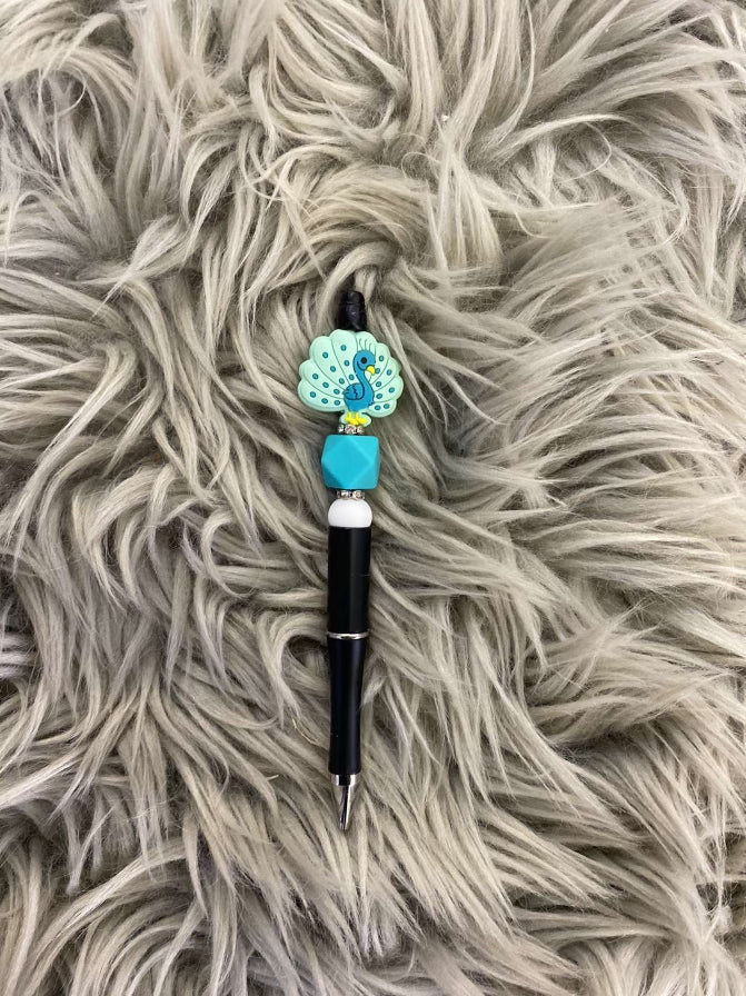 Peacock pen