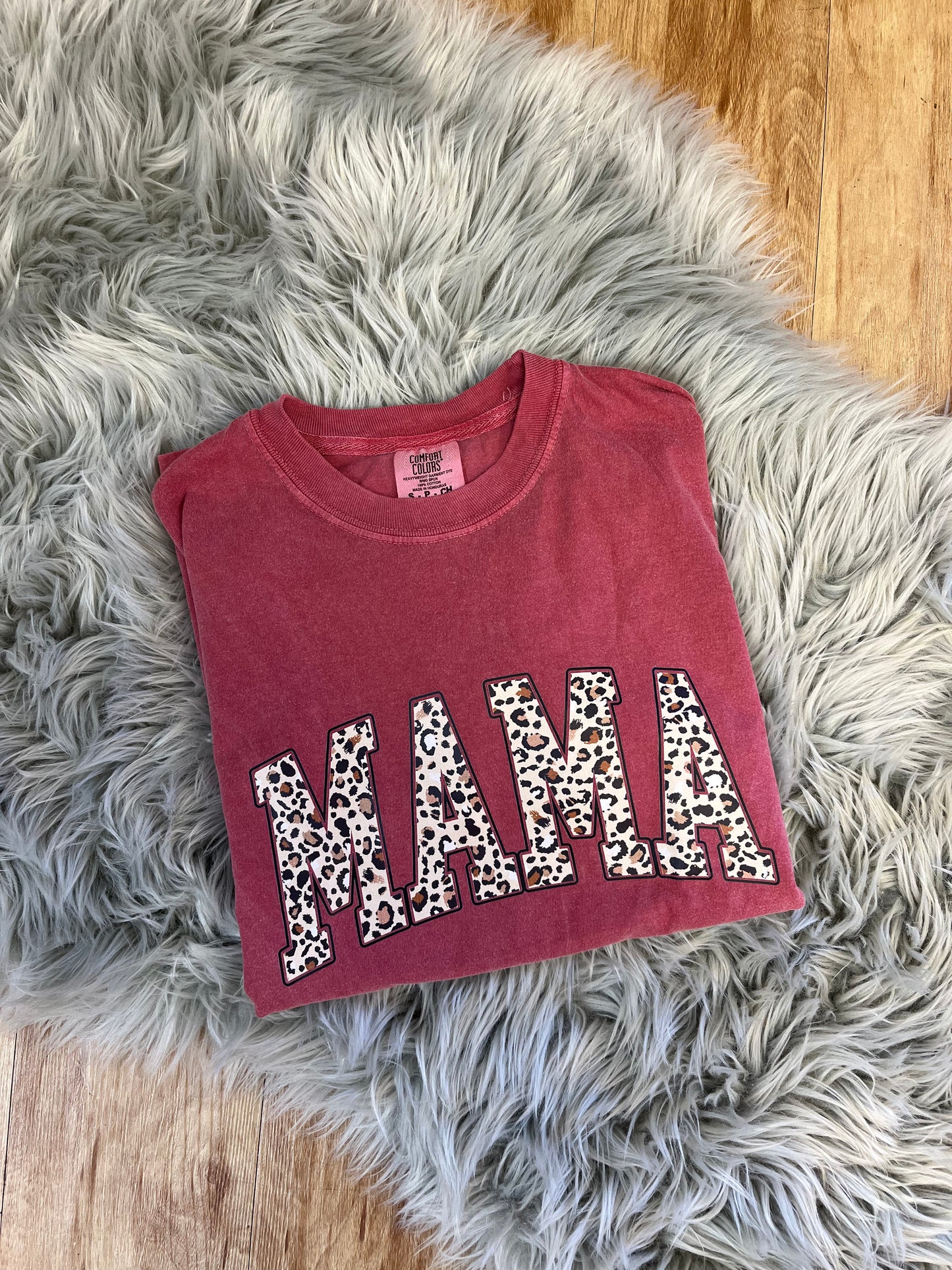 Cheetah Mama Tee